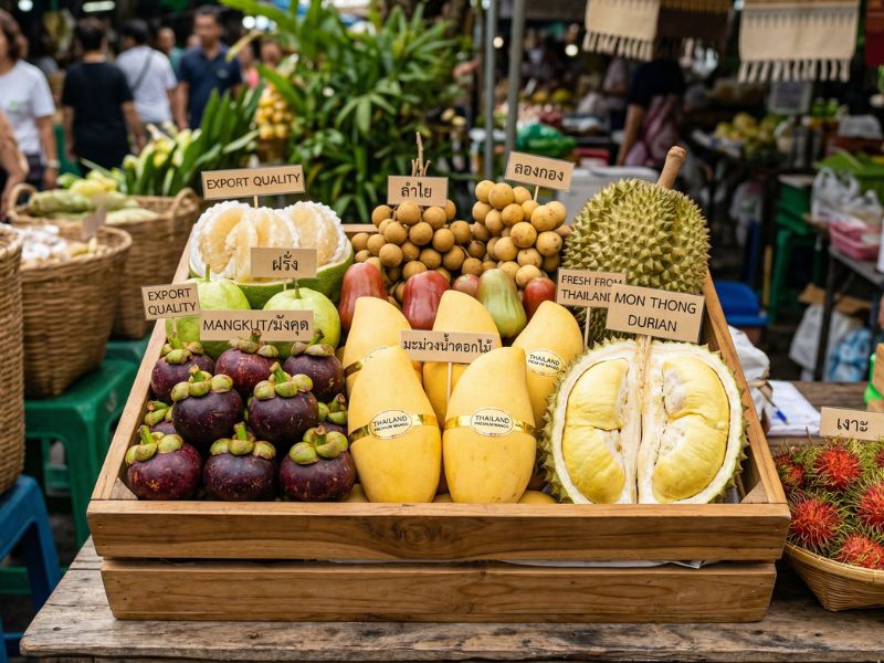 Wholesale Tropical Thai Fruits