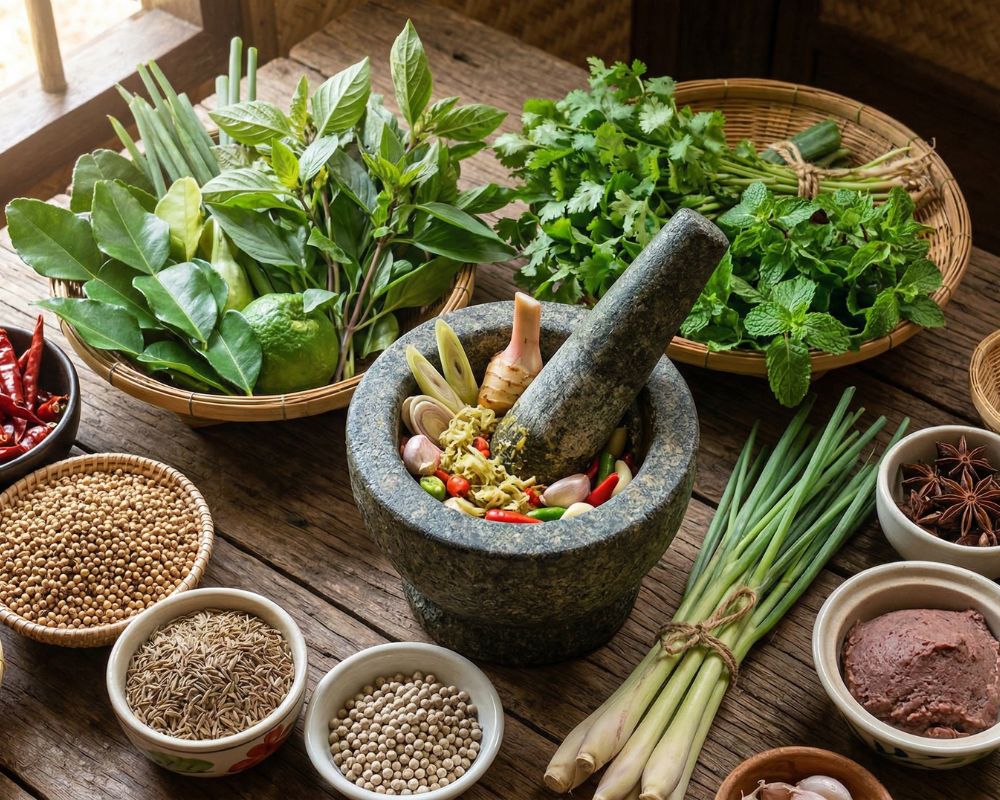 Authentic Thai Herbs and Spices
